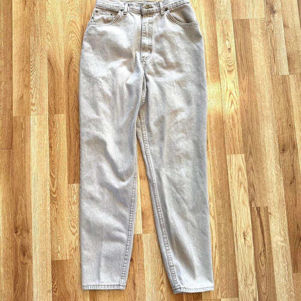 Beige Chic, Mom Jeans - Size 10